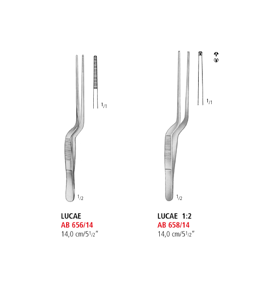 Lucae Ear Dressing Forceps