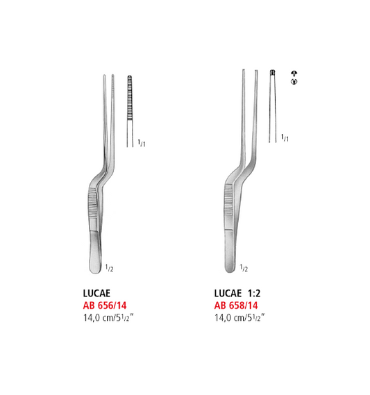 Lucae Ear Dressing Forceps