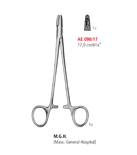 M.G.H (Massachusetts General Hospital) Needle Holder