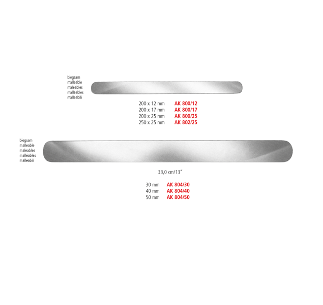 Malleable Abdominal Spatula