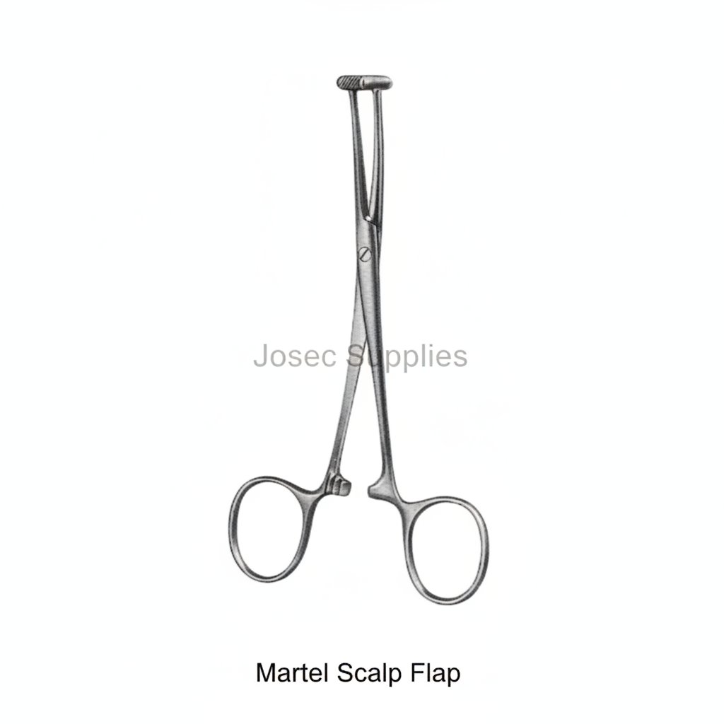 Martel Scalp Flap Forceps