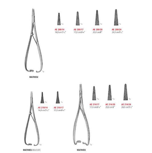 Mathieu Needle Holders