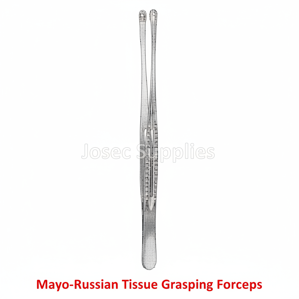 Mayo-Russian Tissue Grasping Forceps