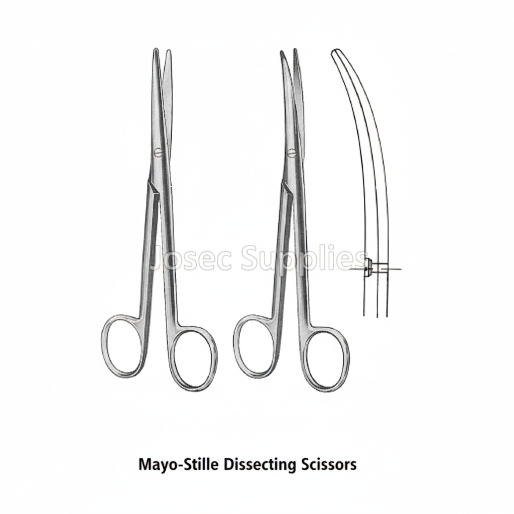 Mayo-Stille Dissecting Scissors