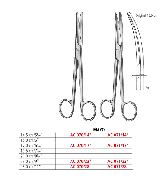 Mayo Surgical Scissors