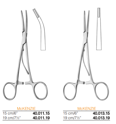 McKenzie Clip Applying Forceps