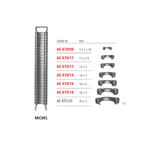 Michel Clips(1000's)