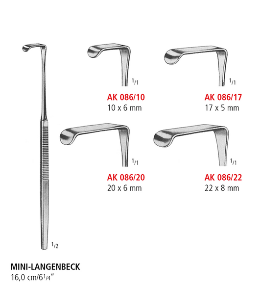Langenbeck-Mini Retractor