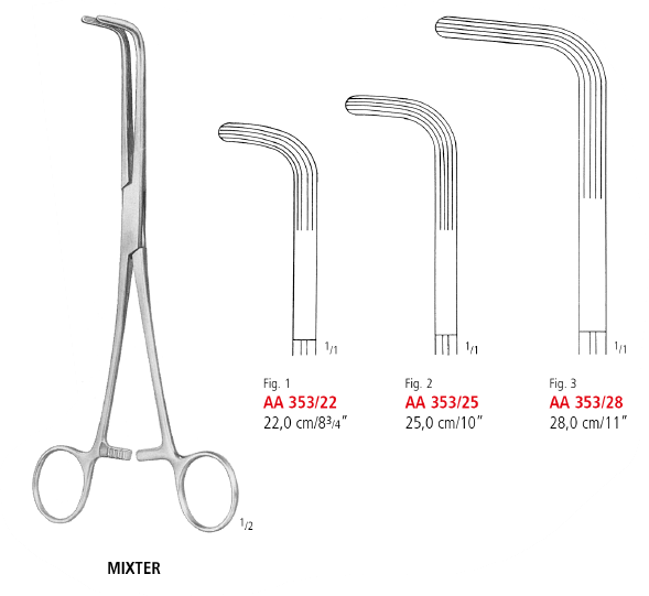 Mixter Artery Forceps