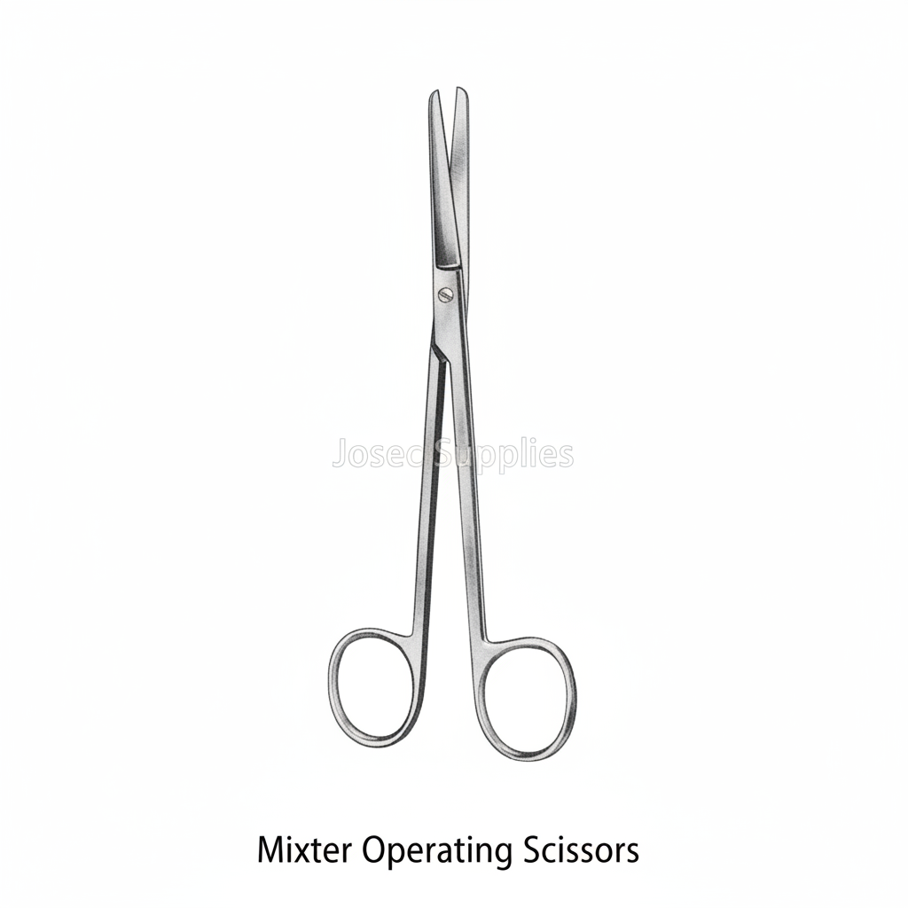 Mixter Operating and Gynaecological Scissors