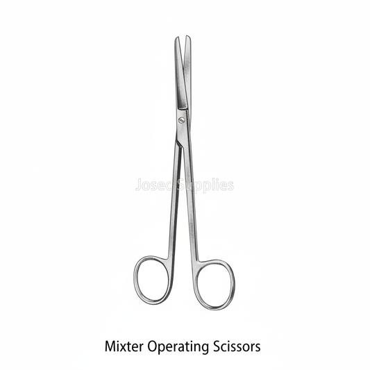 Mixter Operating and Gynaecological Scissors