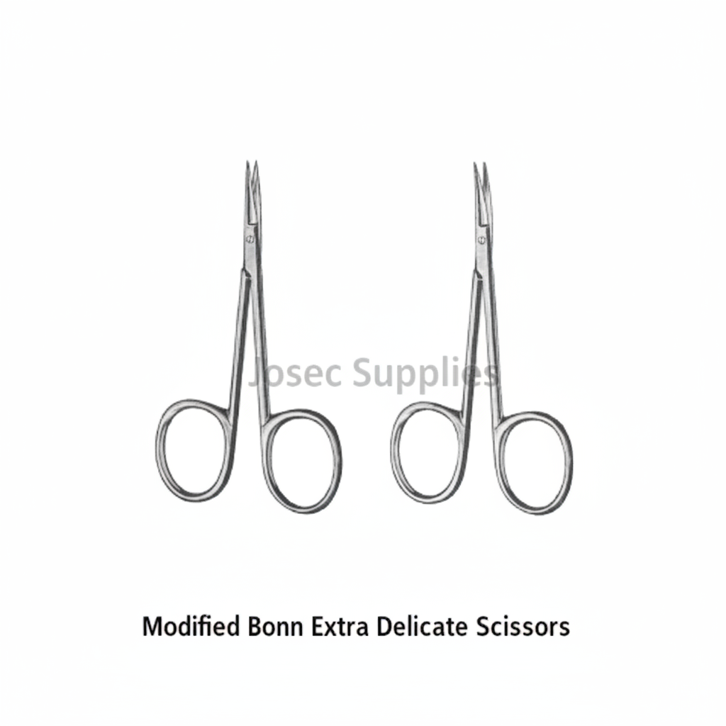 Modified Bonn Extra Delicate Scissors