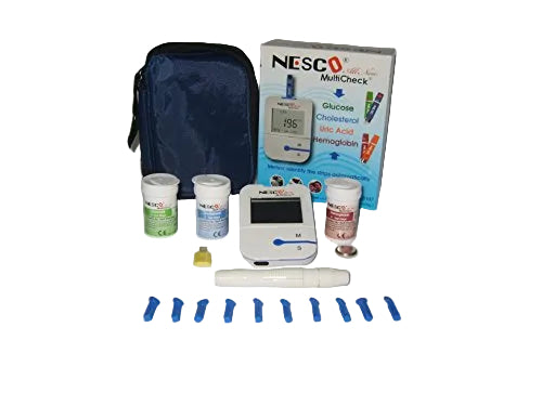 Nesco NW07 Glucose, Cholesterol and Hemoglobin Meter from R 1315 Shop now at Josec Supplies