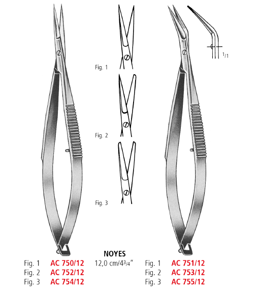 Noyes Iris Scissors