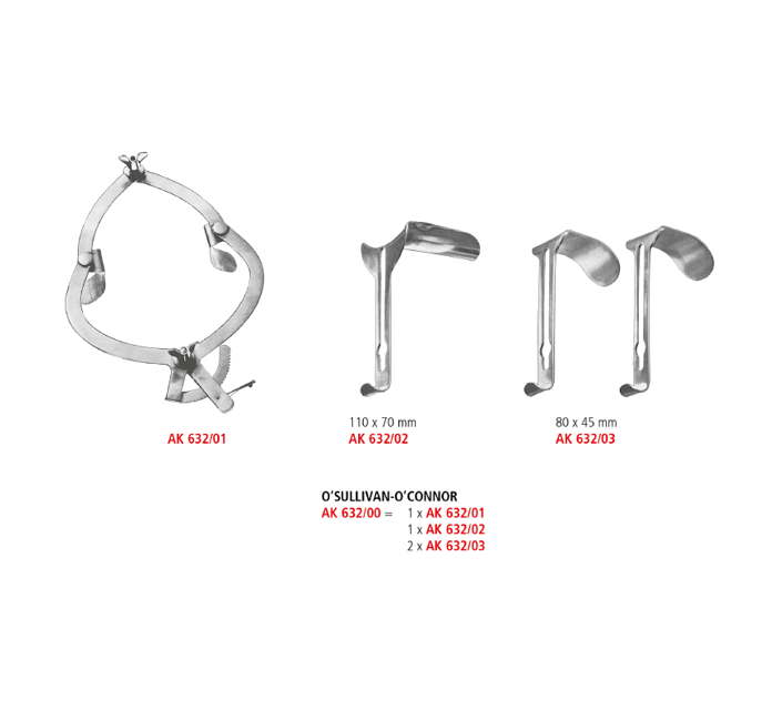 O'Sullivan-O'Connor Abdominal Retractor