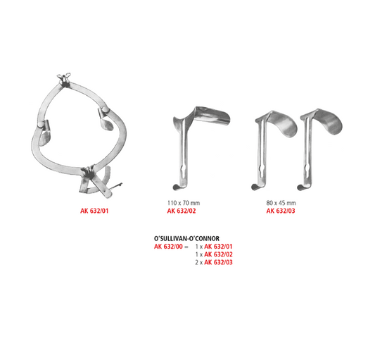 O'Sullivan-O'Connor Abdominal Retractor