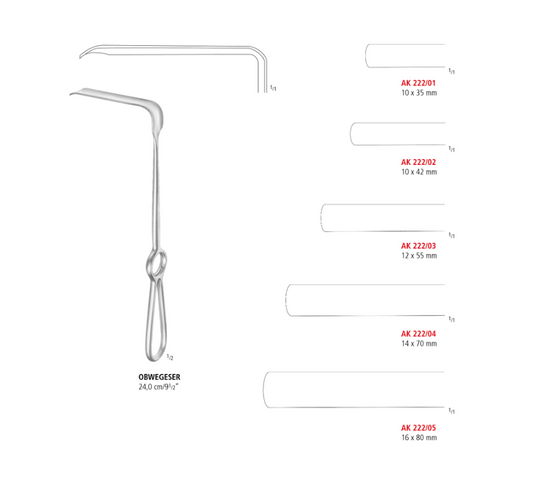 Obwegeser Soft Tissue Retractor Down