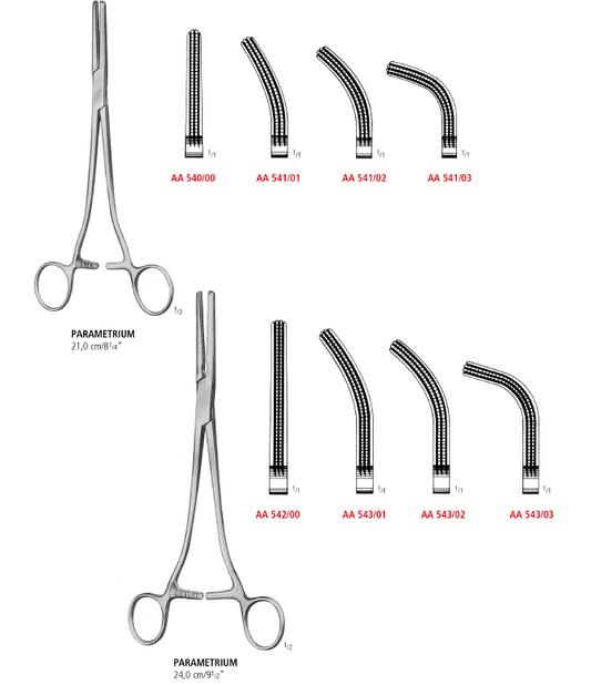 Parametrium Forceps
