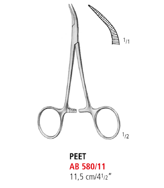 Peet Splinter Forceps