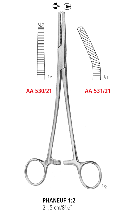Phaneuf Peritoneum Forceps