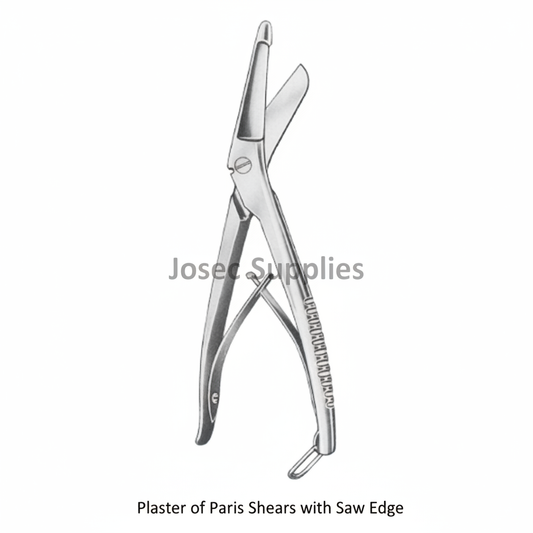Plaster of Paris Shears with Saw Edge