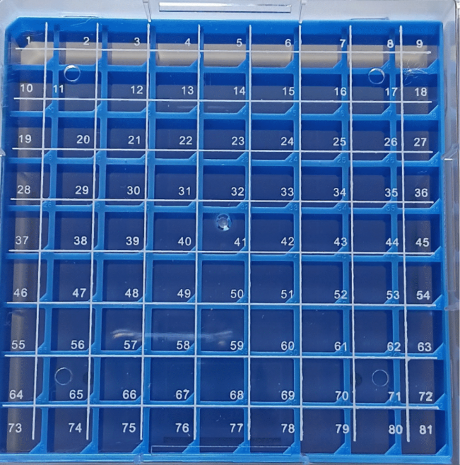 Polycarbonate Cryo Box 2mlx81