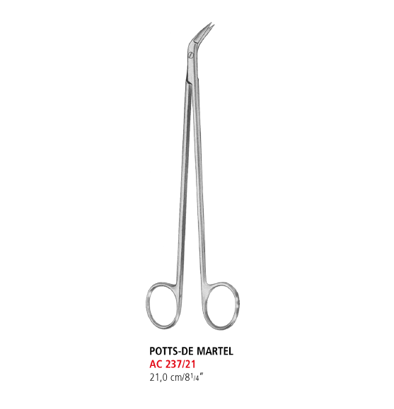 Potts-De Martel Cardiovascular Scissors