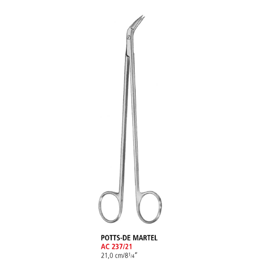 Potts-De Martel Cardiovascular Scissors