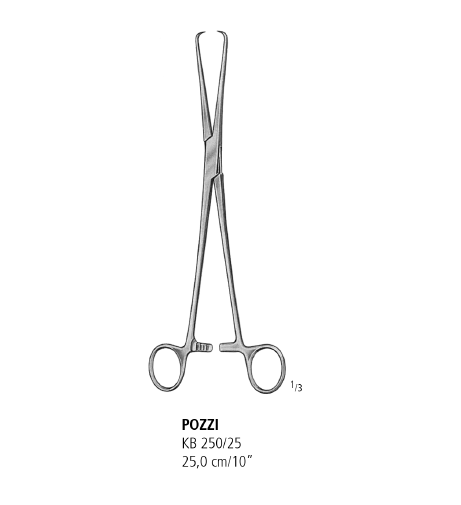 Pozzi Tenaculum Forceps