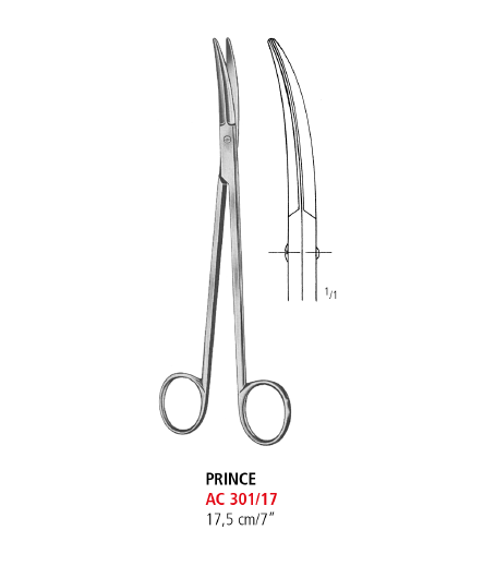 Prince Tonsil Scissors