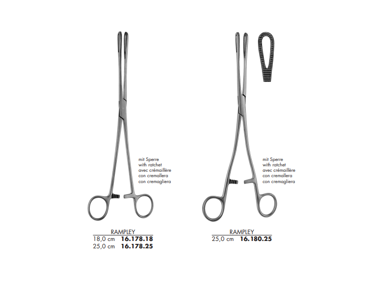 Rampley Swab Holding Forceps From 822.25 Josec Supplies