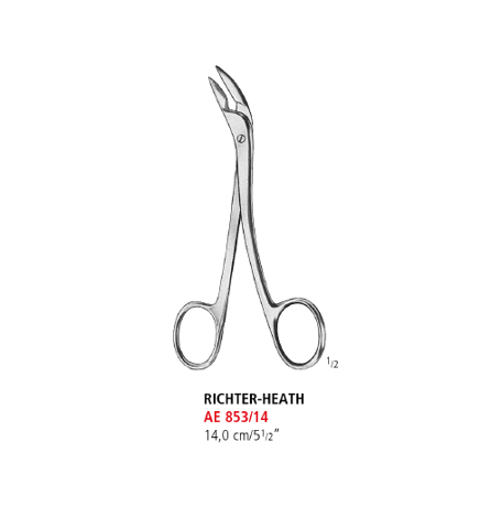 Richter-Heath Clip Forceps