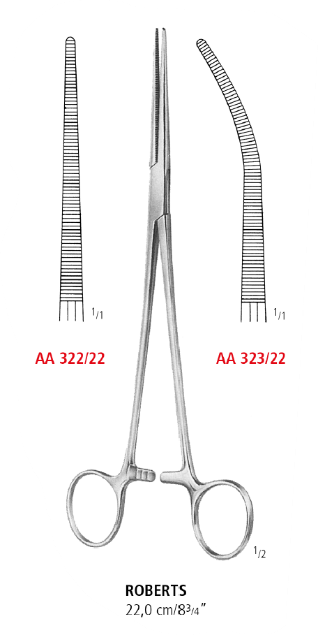 Roberts Artery Forceps
