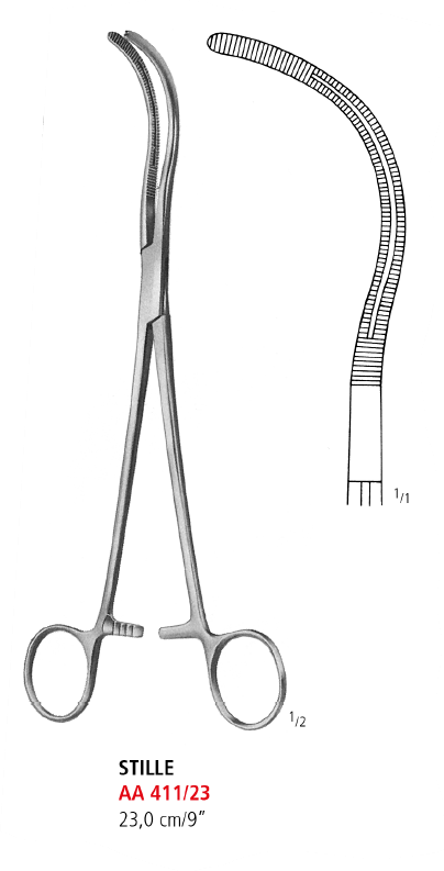 Stille Kidney Pedicle Clamp