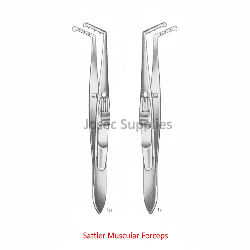Sattler Muscular Forceps