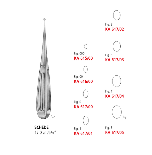 Schede Bone Curette