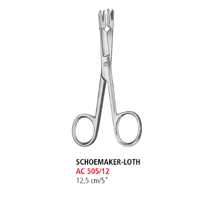 Schoemaker-Loth Ligature Scissors