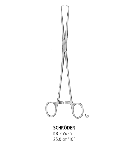 Schroeder Tenaculum Forceps