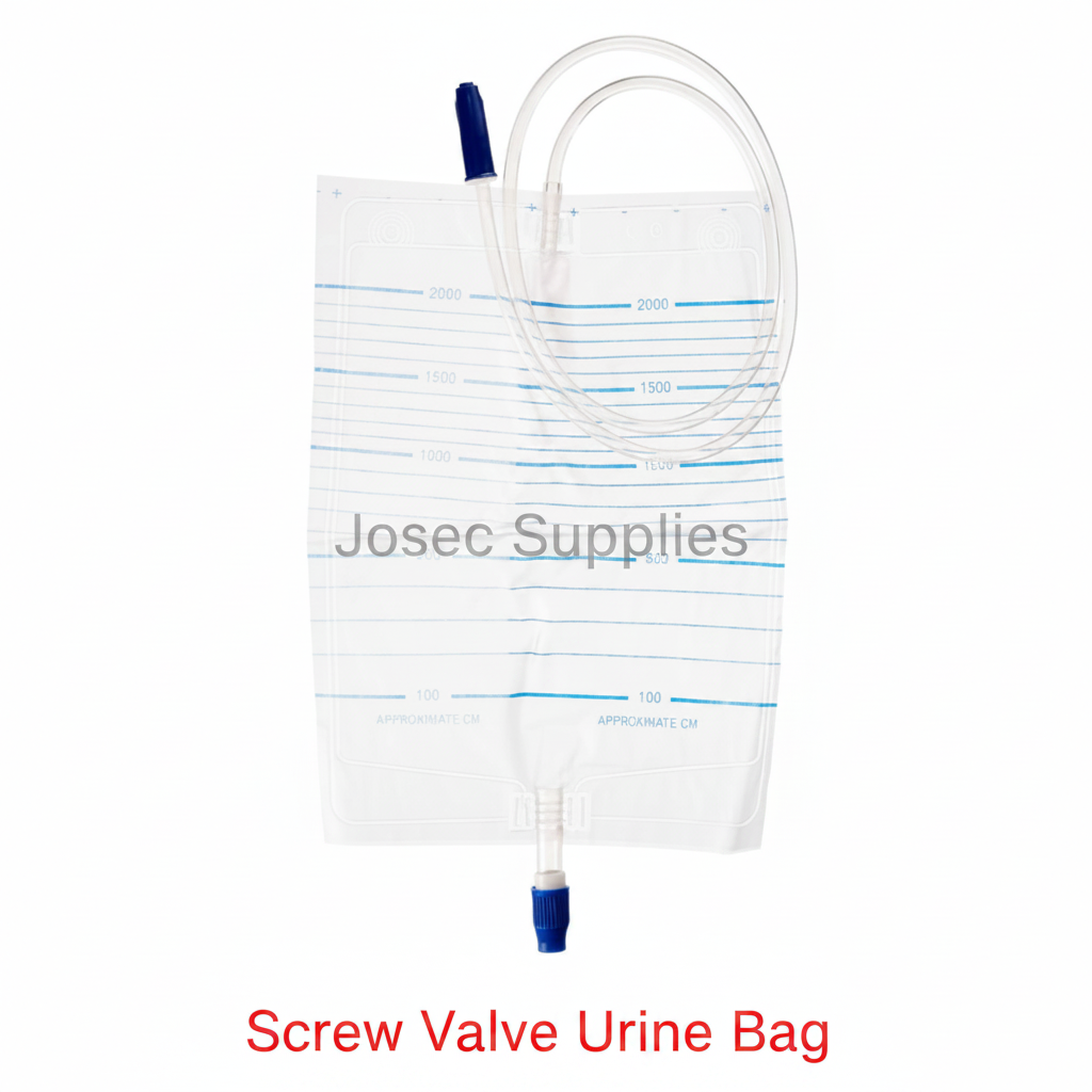 Screw Valve Urine Bag