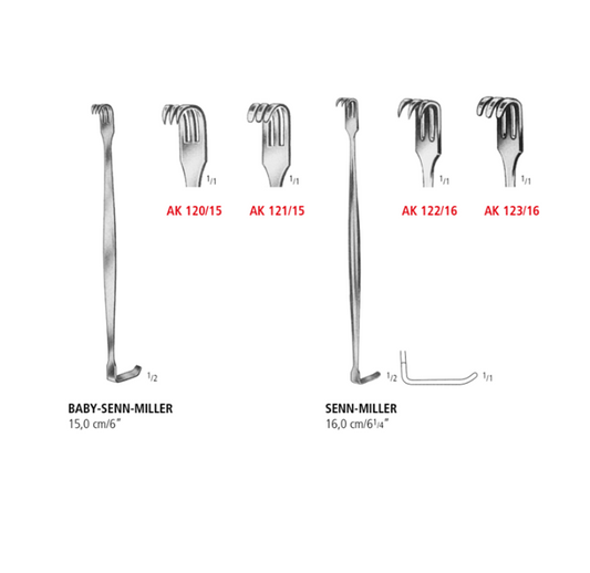 Senn Miller Baby Retractor