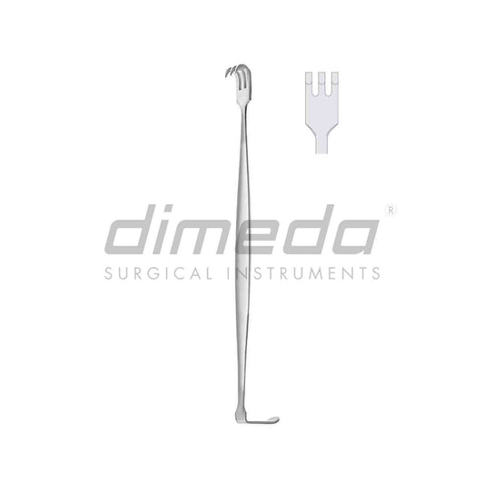 Senn Miller Baby Retractor 3 Teeth