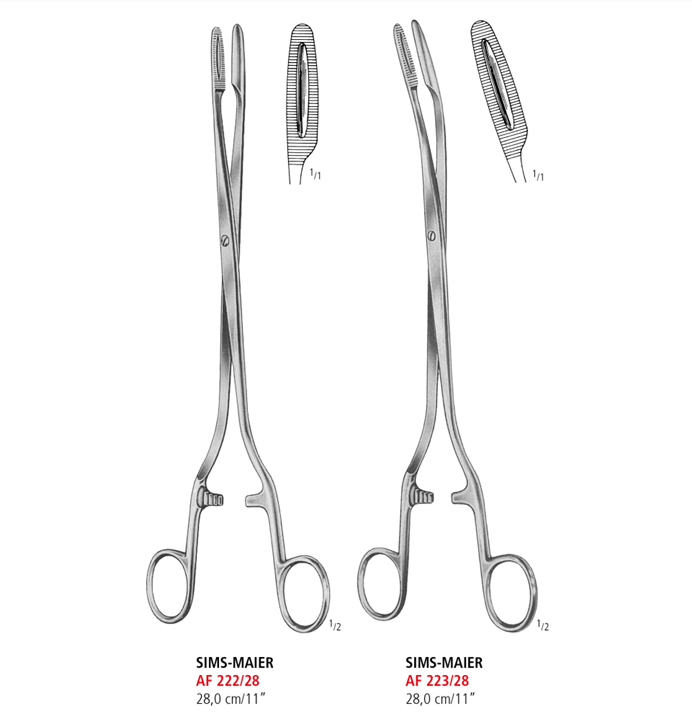 Sims-Maier Polypus Forceps