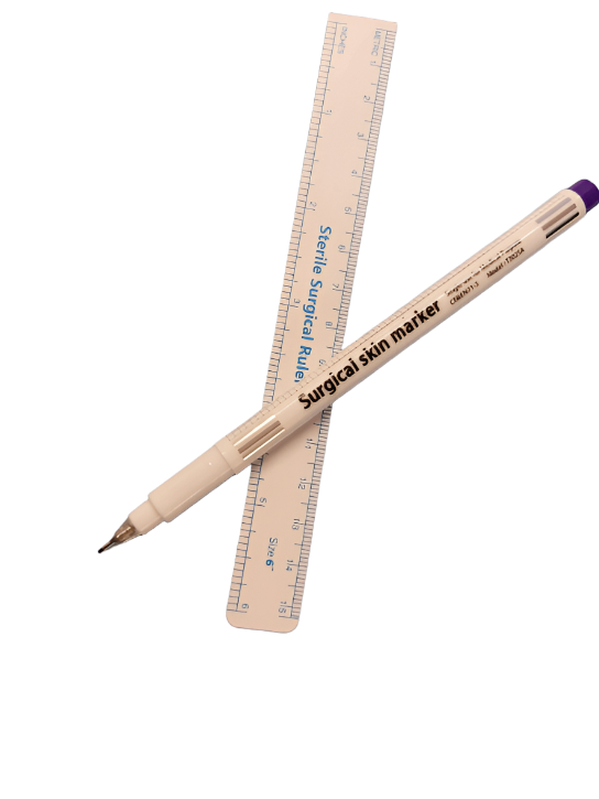 Sterile Fine Tip Surgical Skin Markers (50's) 