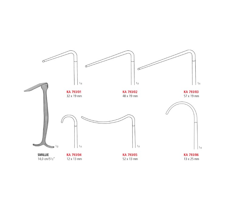 Smillie Knee Retractor