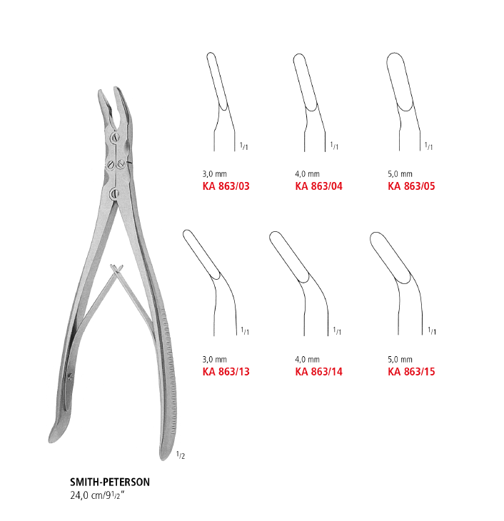 Smith-Peterson Bone Rongeur