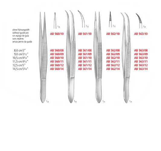 Splinter Forceps Without Guide Pin