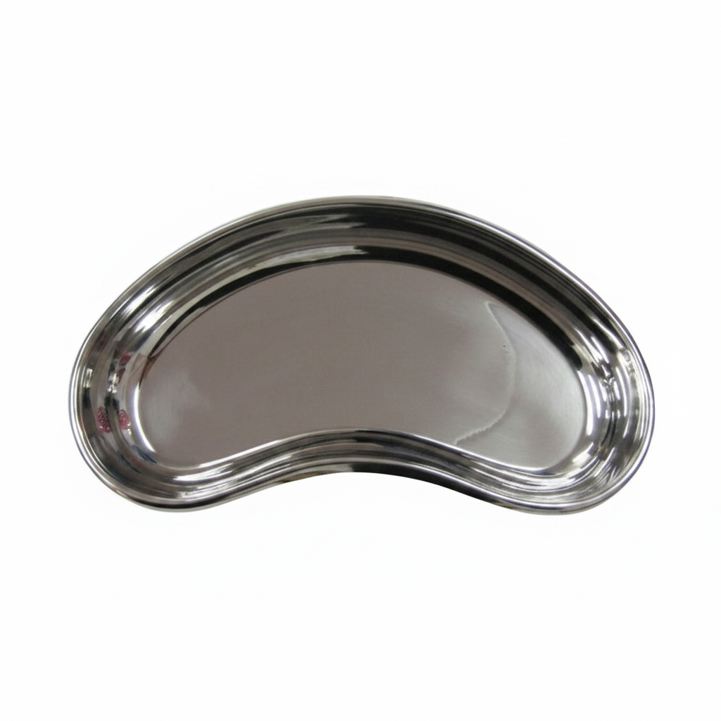 Stainless Steel and Plastic Kidney Trays