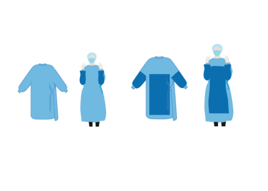 Standard And Reinforced Surgical Gowns