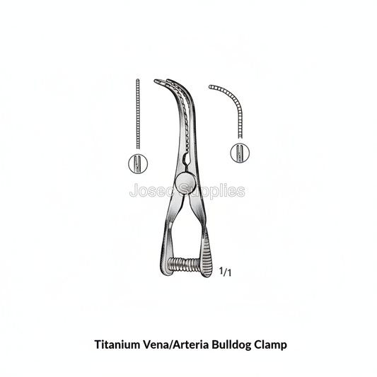 Titanium Vena/Arteria Bulldog Clamp