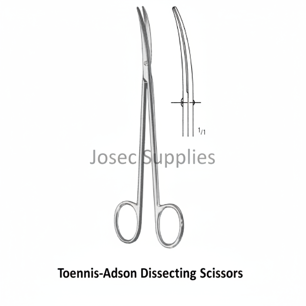 Toennis-Adson Dissecting Scissors